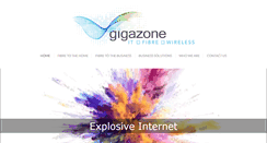 Desktop Screenshot of gigazone.co.za